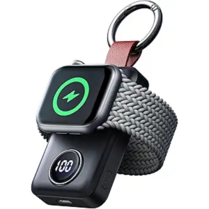 Wireless 2000mAh Apple Watch Charger Keychain