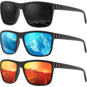 3-Pack Men's Polarized Sunglasses