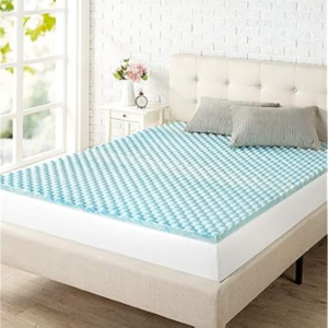 Zinus Twin Cooling Memory Foam Mattress Topper