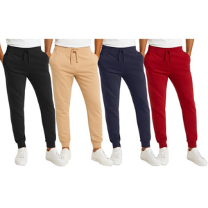 4-Pack Men's French Terry Jogger Sweatpants
