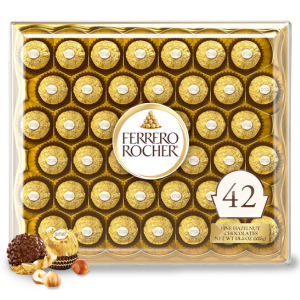 Ferrero Rocher 42-Count Chocolate Gift Box