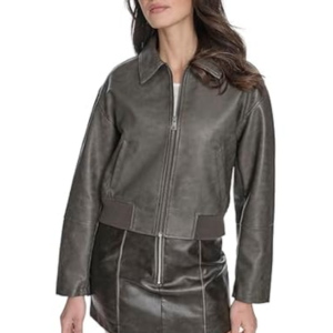 Levi's Women's Faux Leather Bomber Jacket