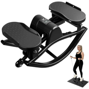 Side to Side Stair Stepper w/Resistance Bands