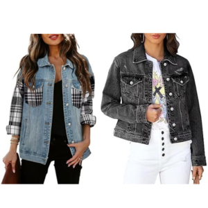 Women’s Distressed Denim Jacket