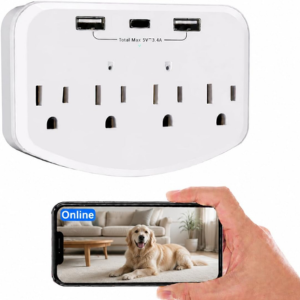 Wall Outlet HD 1080P Hidden Camera