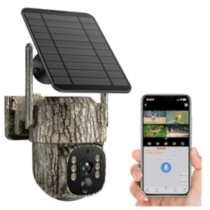 Solar 4G LTE Cellular Trail Camera w/Night Vision & App