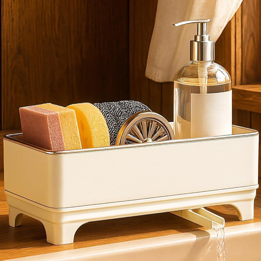 Stainless Steel Kitchen Sink Sponge Holder