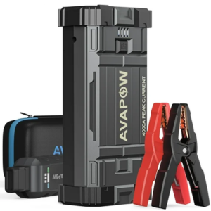 AVAPOW 4000A Car Jump Starter w/LED Light