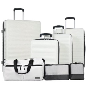 Tripcomp 7-Piece Hardside Spinner Luggage Set