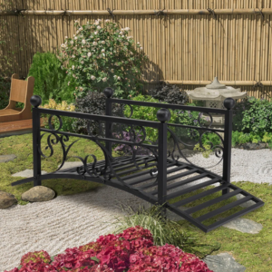 Iron 3' Garden Bridge