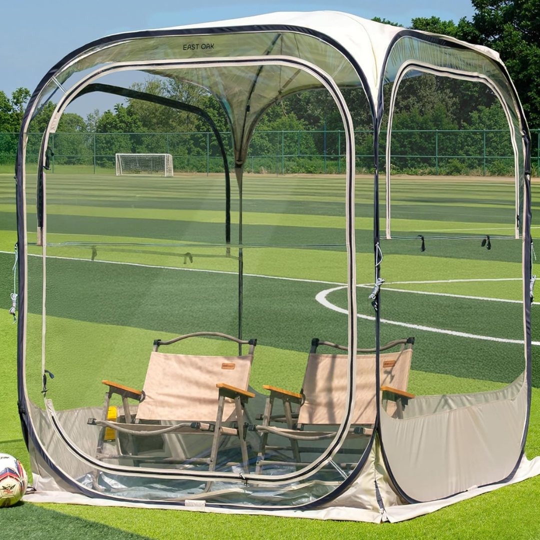 East Oak 2-People 4' Clear Pop Up Bubble Tent