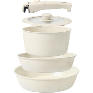 5-Piece Ceramic Nonstick Pots & Pans Set