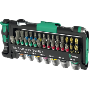 Wera Tool-Check Plus 1 Screwdriver & Nut Driver Set