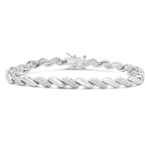 Jaclyn Smith 1Ct Moissanite Bracelet