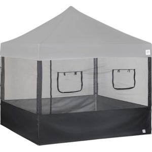 Set of 4 10' Mesh Food Booth Sidewall Kit