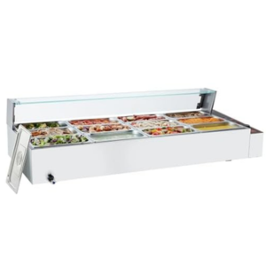 Stainless Steel 12-Pan Commercial Food Warmer