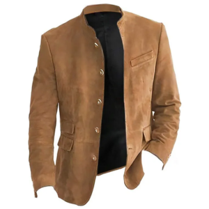 Men's Faux Suede Jacket