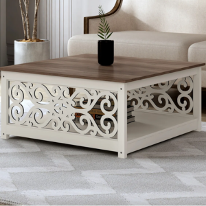 Wood Storage Coffee Table