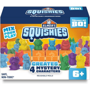 Elmer's 24-Piece Squishies Kids’ DIY Activity Kit