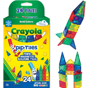 Crayola 24-Piece Kid's Magnetic Tiles