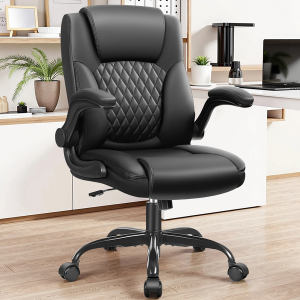 Ergonomic High Back Leather Office Chair