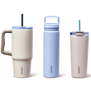 Carote 3-Piece Insulated Stainless Steel Water Bottle & Tumbler Set