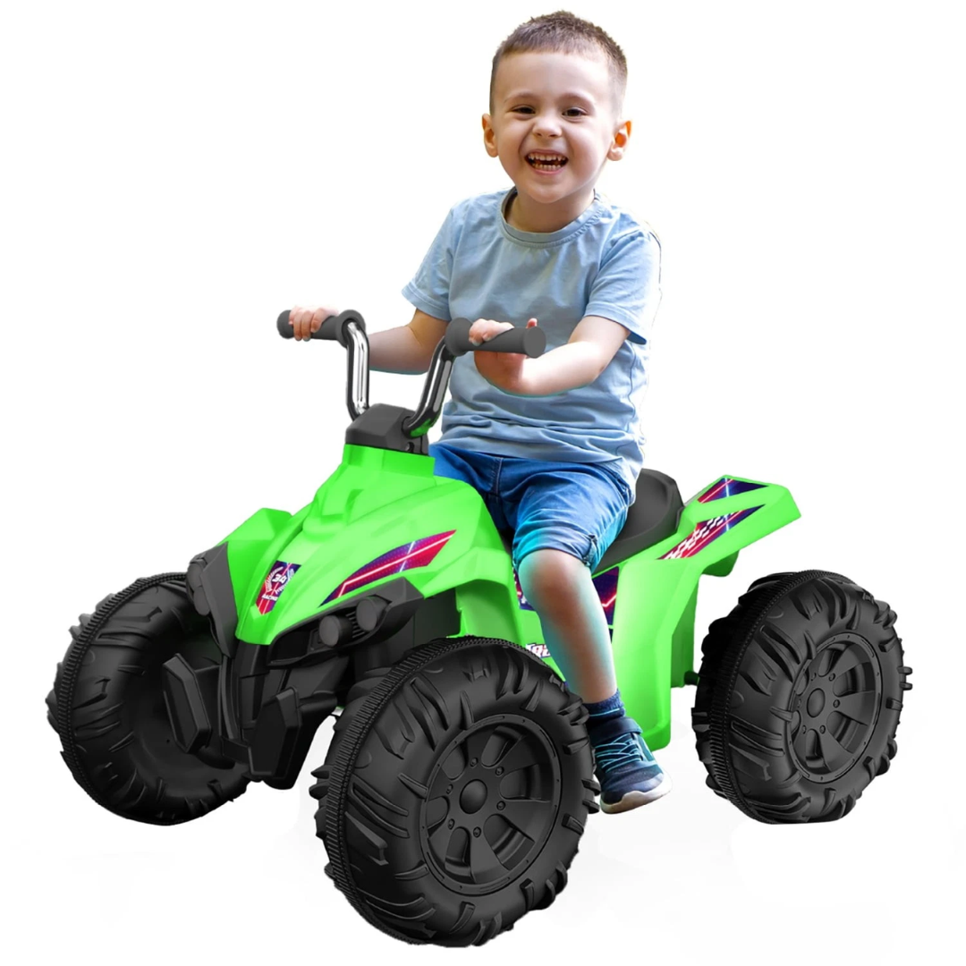 Flybar Kid's Trax 12V Glow ATV Ride-On Toy