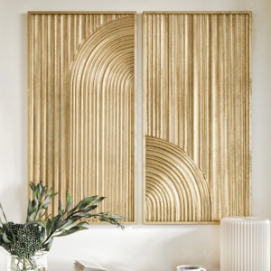 2-Pack Modern Abstract LED Wall Art