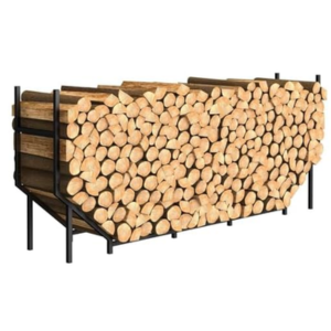 Outdoor 5' Steel Firewood Rack