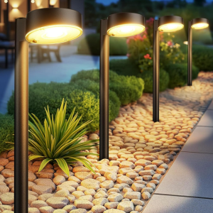 Outdoor 8-Pack Solar Pathway Lights