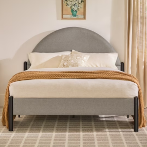 Walker Edison Queen Upholstered Bed Frame