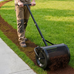 Vevor Compost Spreader w/Adjustable Handle