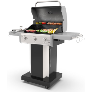 Kenmore 3-Burner Wheeled Propane BBQ Grill