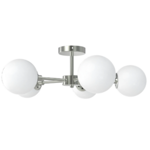 5-Globe Ceiling Light