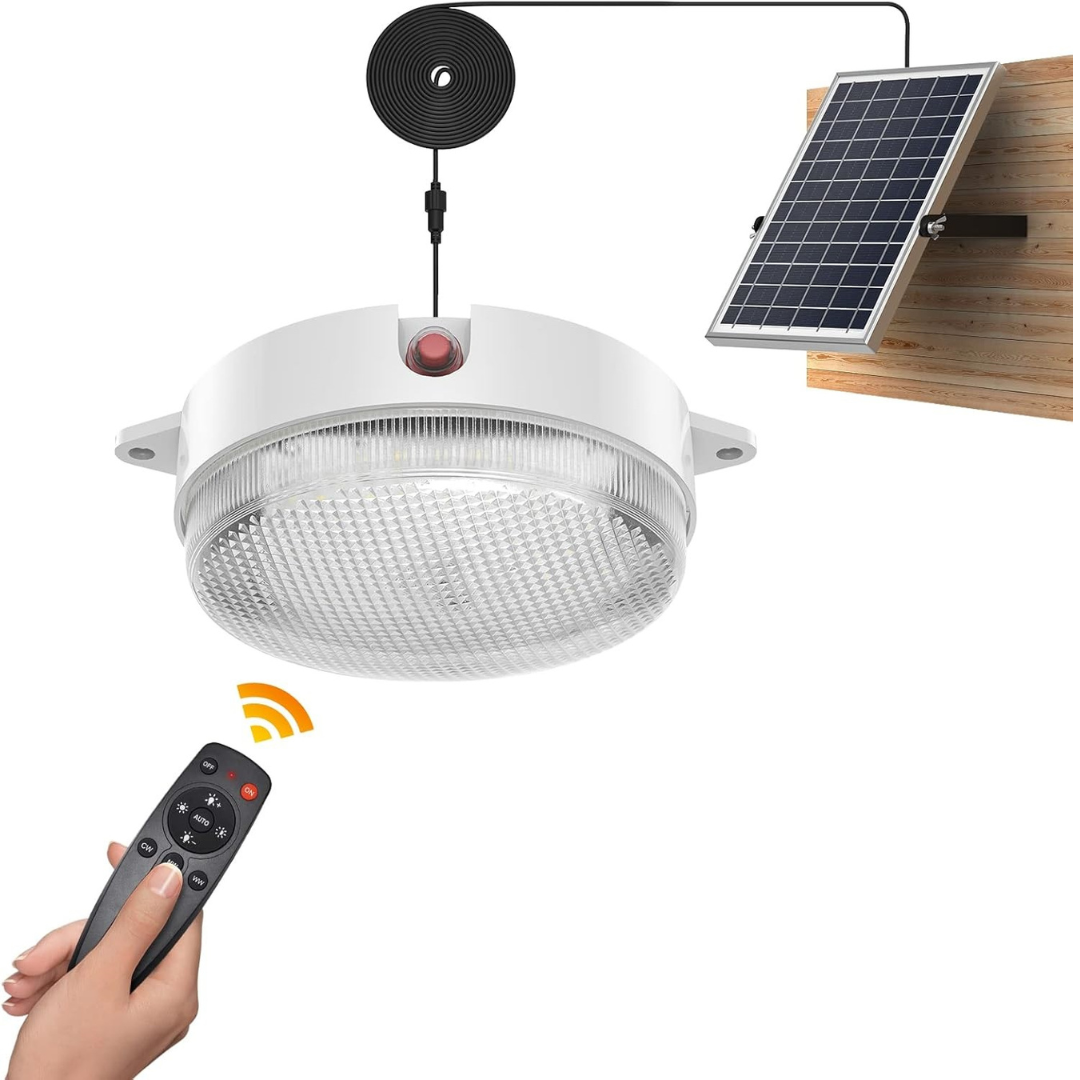 Dimmable Solar Ceiling Light