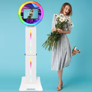 Portable RGB LED iPad Photobooth