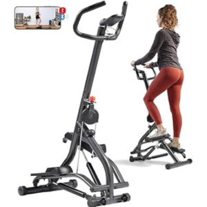 Sunny Health & Fitness Mountain Climb Stair Stepper w/App