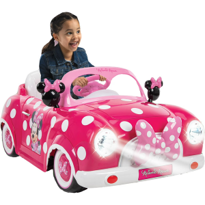 Huffy Disney Minnie Mouse 6V Ride-On w/Light & Sound