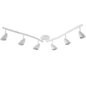 Globe Electric Grayson 6-Light Adjustable Track Lighting Fixture