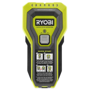 Ryobi Whole Stud Detector w/Auto Depth Scan