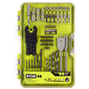 Ryobi 48-Piece Cutting, Drilling Set
