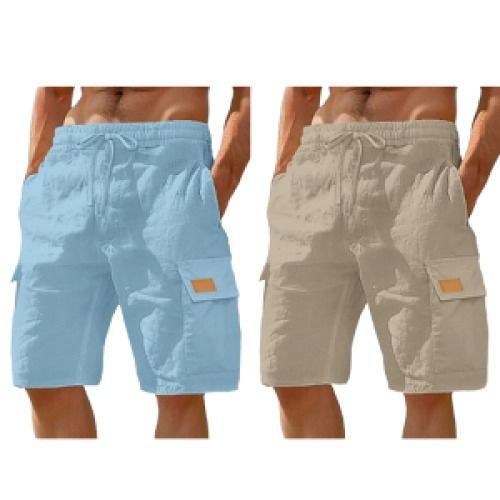 2-Pack Men's Waffle Shorts