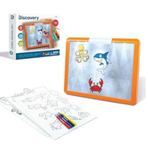 Discovery 26-Piece Kid's LED Tracing Tablet Set