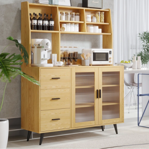 Kitchen 59'' Pantry Storage Cabinet