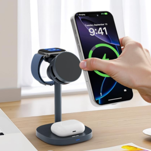 Wireless 3-in-1 Apple MagSafe Charging Station