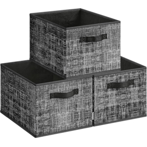 Set of 3 Foldable Storage Cubes