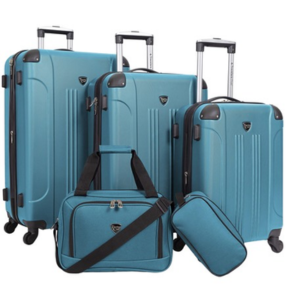 Travelers Club 5-Piece Hardside Expandable Spinner Luggage Set