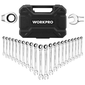 WorkPro 22-Piece Ratcheting Wrench Set