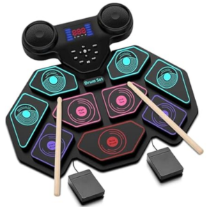 9-Pad Electronic Drum Set