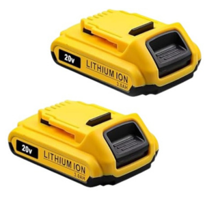 2-Pack 20V DeWalt Replacement Batteries